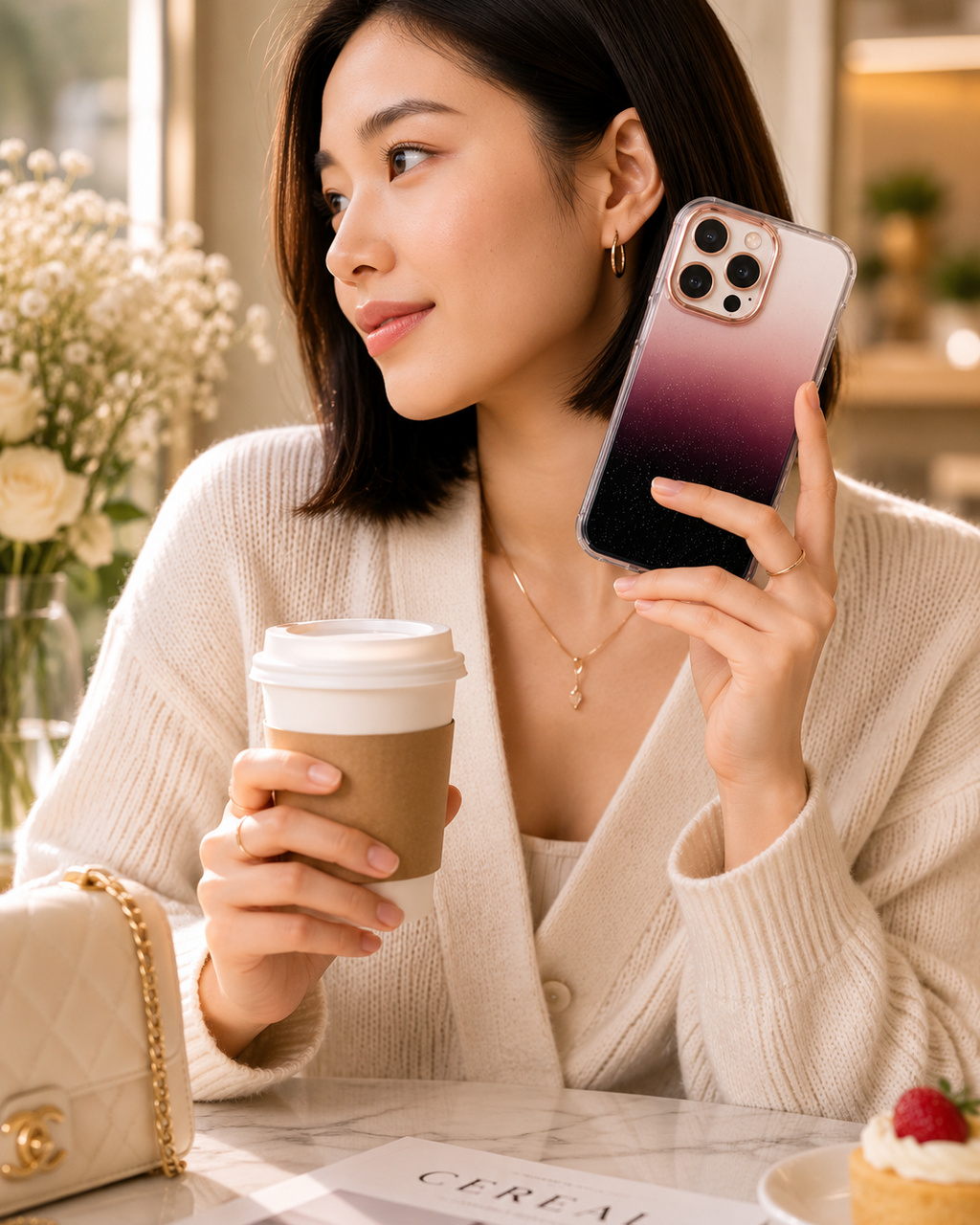 Gradient Glitter Phone Case