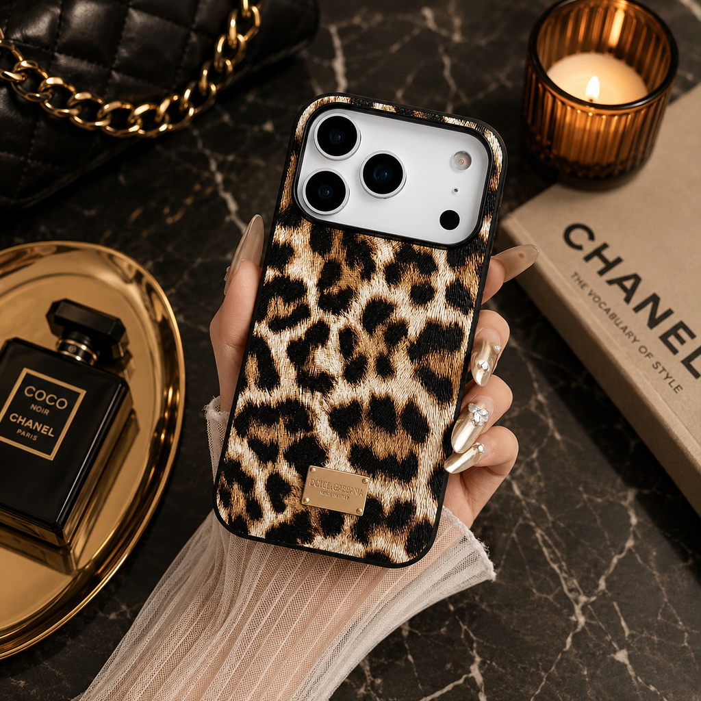 Luxury Leopard Case – Premium Shockproof Protective Cover