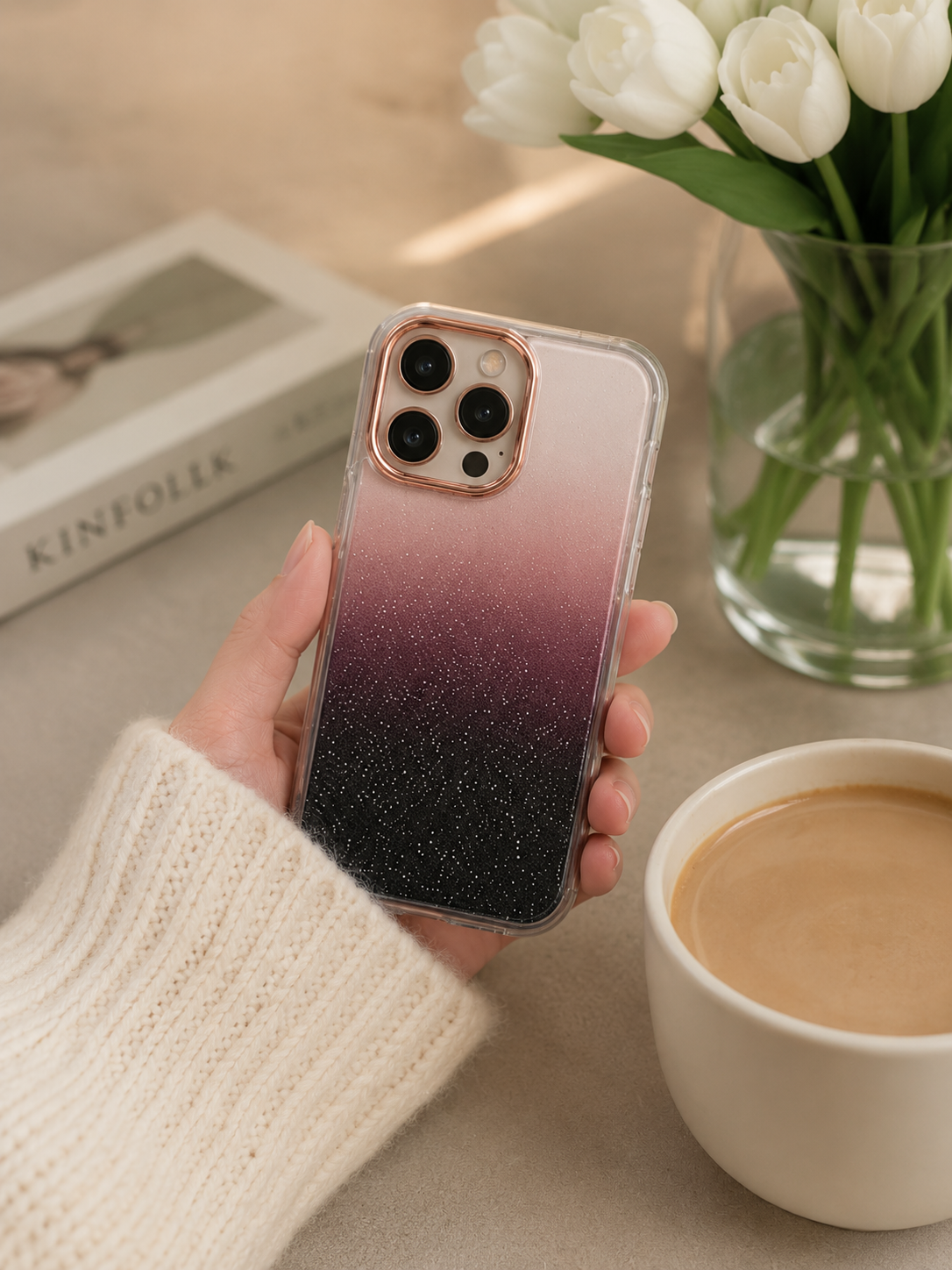 Gradient Glitter Phone Case