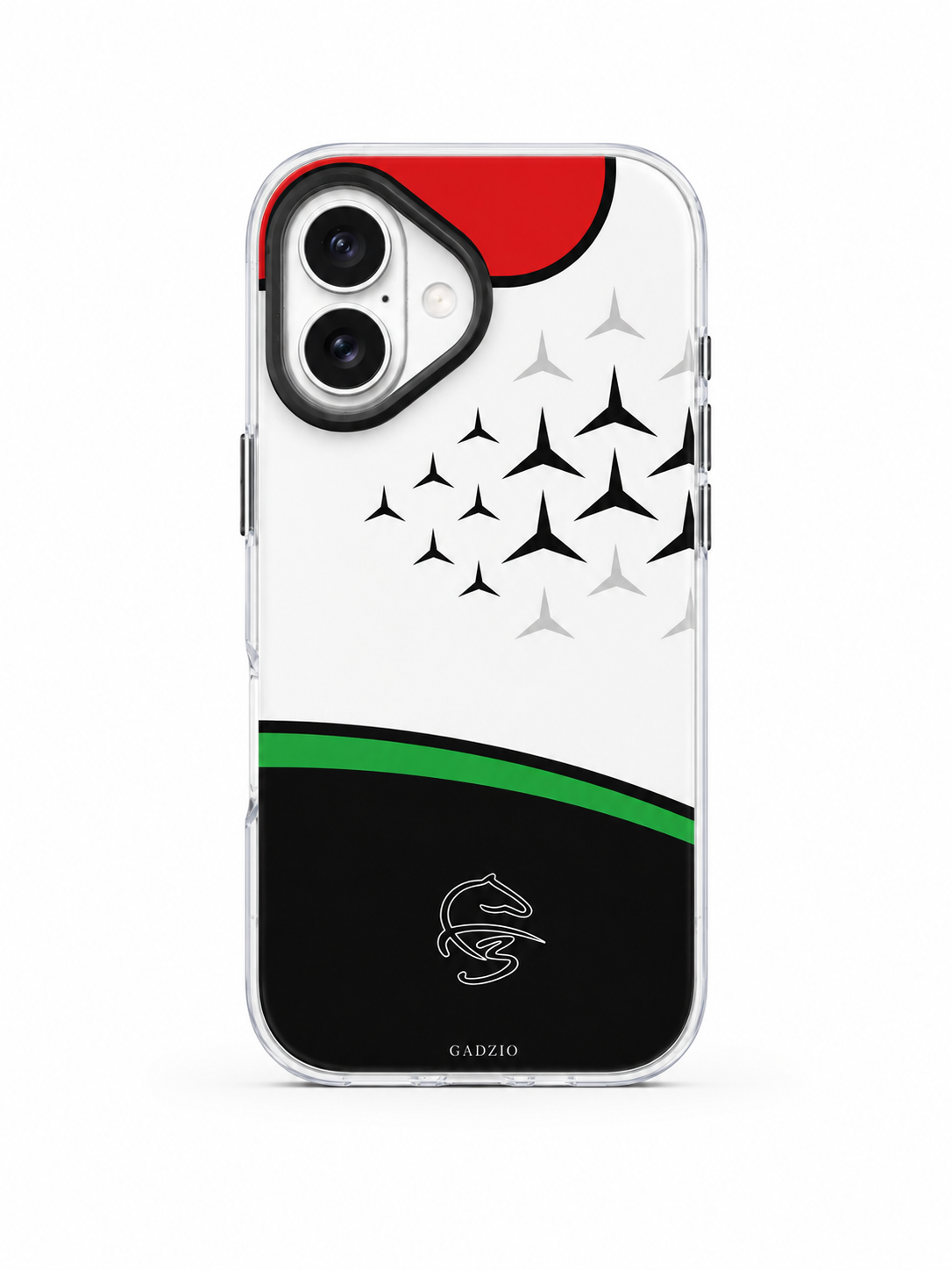 AMG-Inspired Black & Green Racing F3 Case