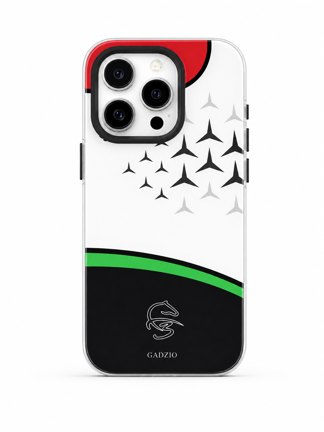 AMG-Inspired Black & Green Racing F3 Case