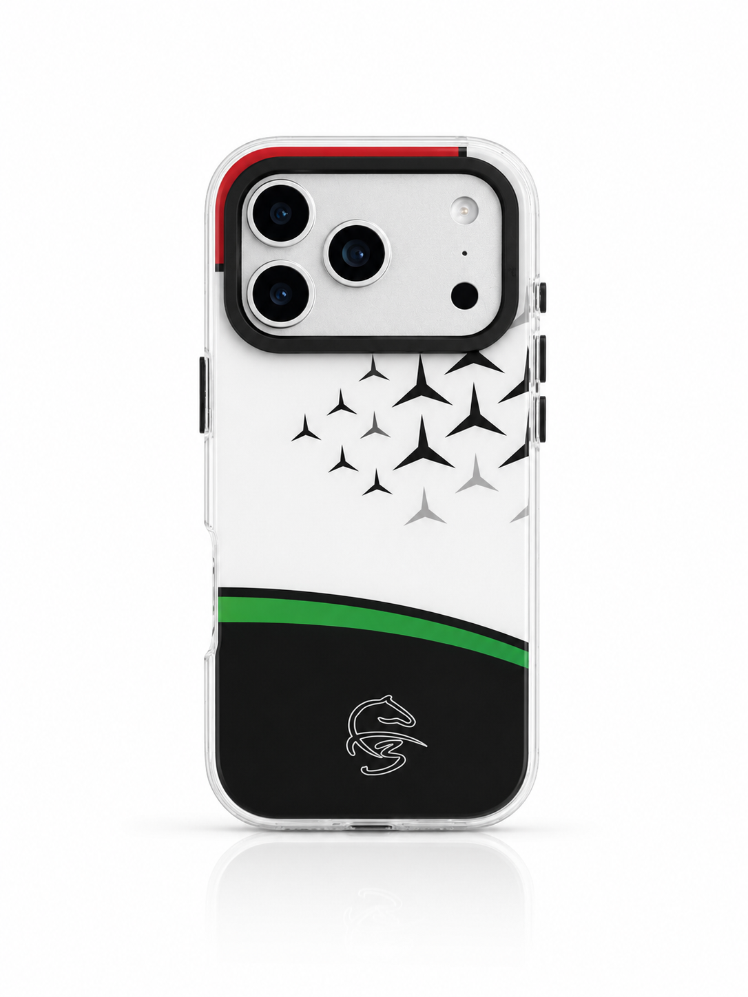 AMG-Inspired Black & Green Racing F3 Case
