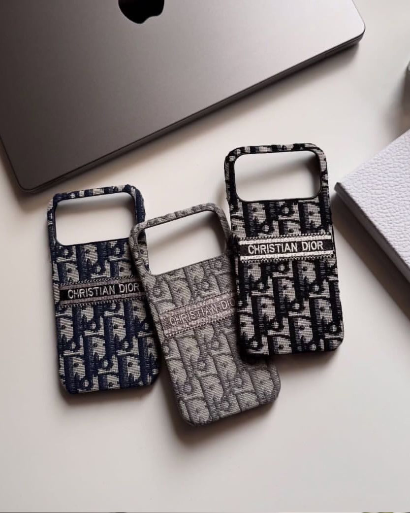 Luxury Monogram Fabric Case